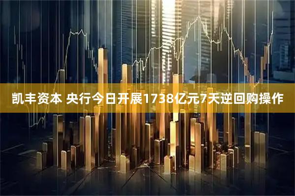 凯丰资本 央行今日开展1738亿元7天逆回购操作