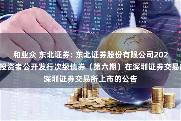 和业众 东北证券: 东北证券股份有限公司2025年面向专业投资者公开发行次级债券（第六期）在深圳证券交易所上市的公告